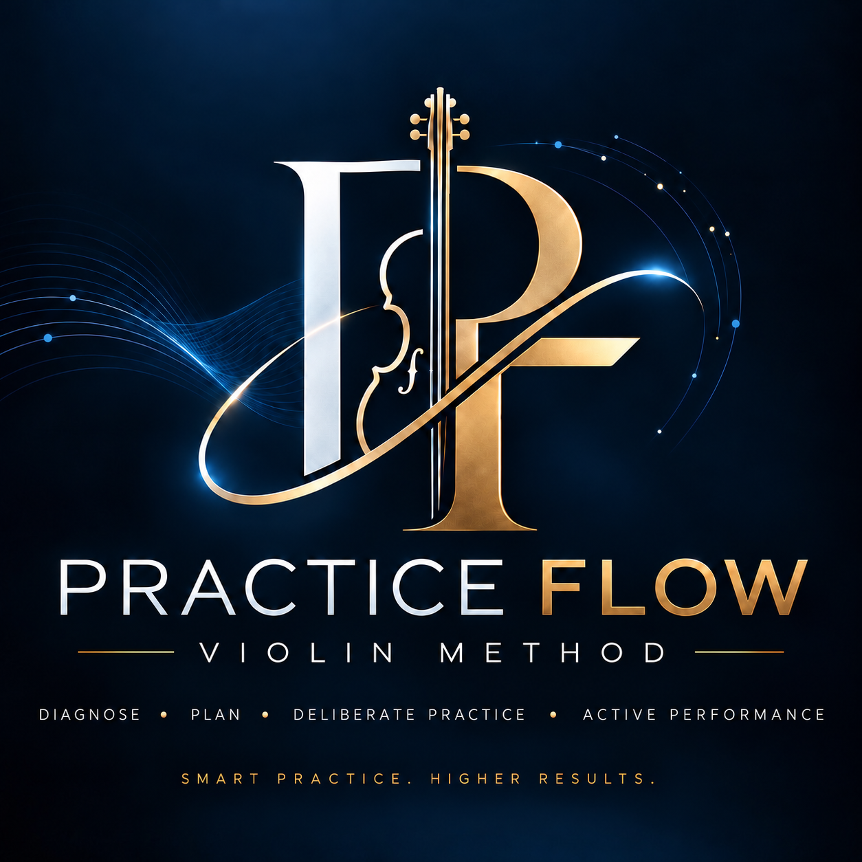 Practice Flow — Violin Method logo